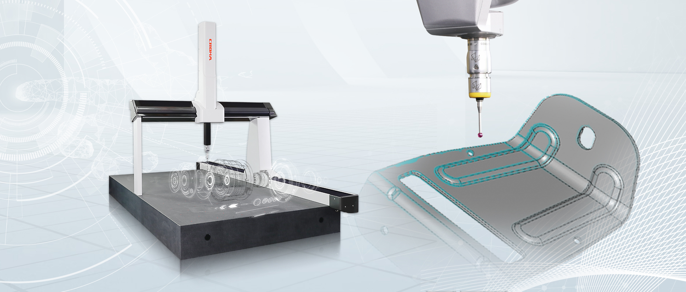 思瑞三坐標(biāo)如何實(shí)現(xiàn)汽車沖壓件圓槽位置度測(cè)量？